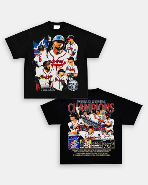 2021 WORLD SERIES CHAMPS - BRAVES TEE - [DS] Hoodie, Sweatshirt | CoreVibeTees.com (Image 2)
