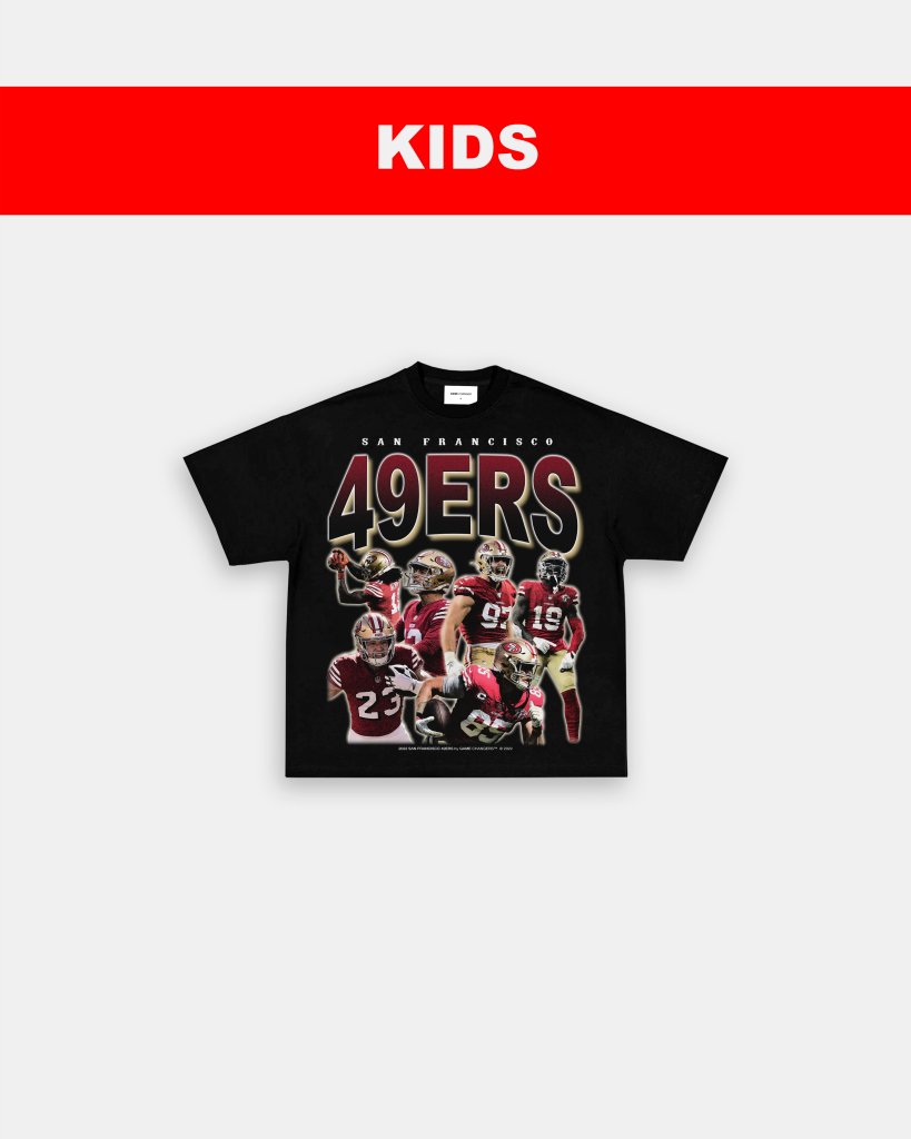2022 49ERS - KIDS TEE Hoodie, Sweatshirt | CoreVibeTees.com (Image 3)