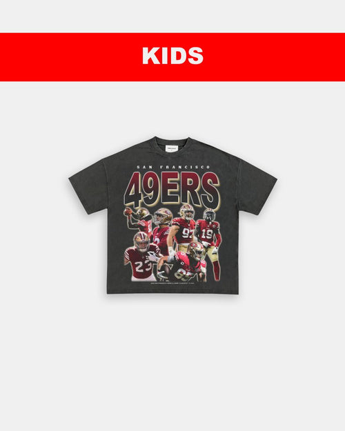 2022 49ERS - KIDS TEE Hoodie, Sweatshirt | CoreVibeTees.com (Image 1)