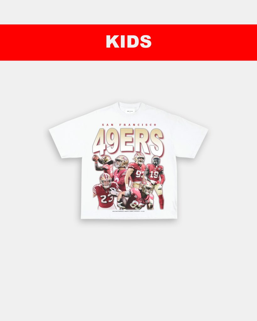 2022 49ERS - KIDS TEE Hoodie, Sweatshirt | CoreVibeTees.com (Image 2)