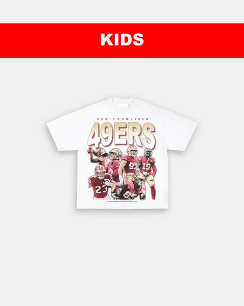 2022 49ERS - KIDS TEE Hoodie, Sweatshirt | CoreVibeTees.com (Image 2)