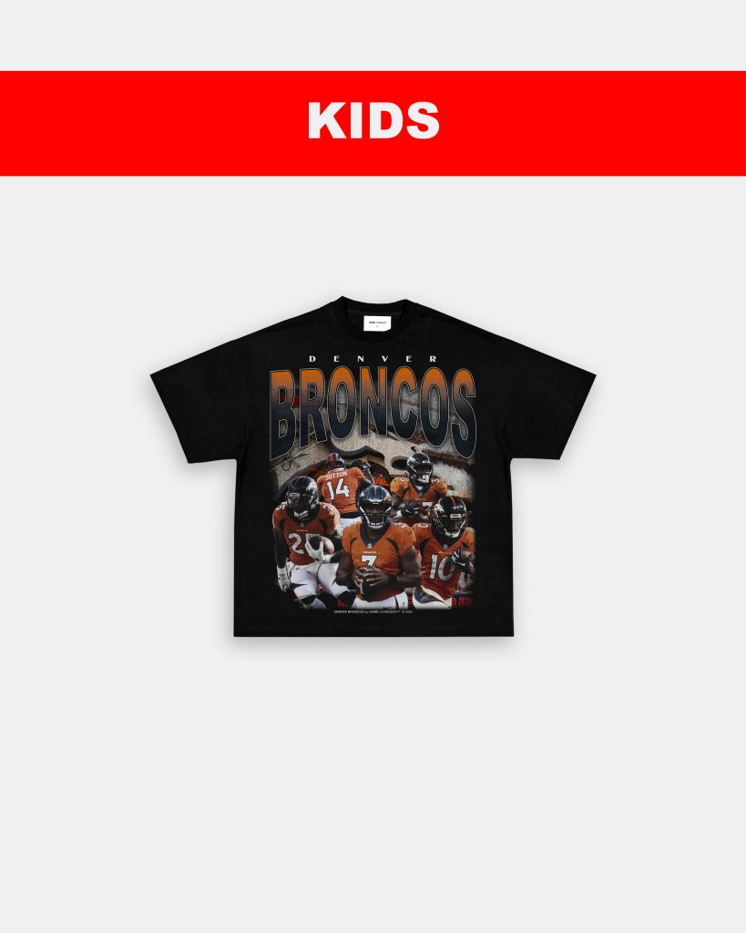 2022 BRONCOS - KIDS TEE Hoodie, Sweatshirt | CoreVibeTees.com (Image 3)