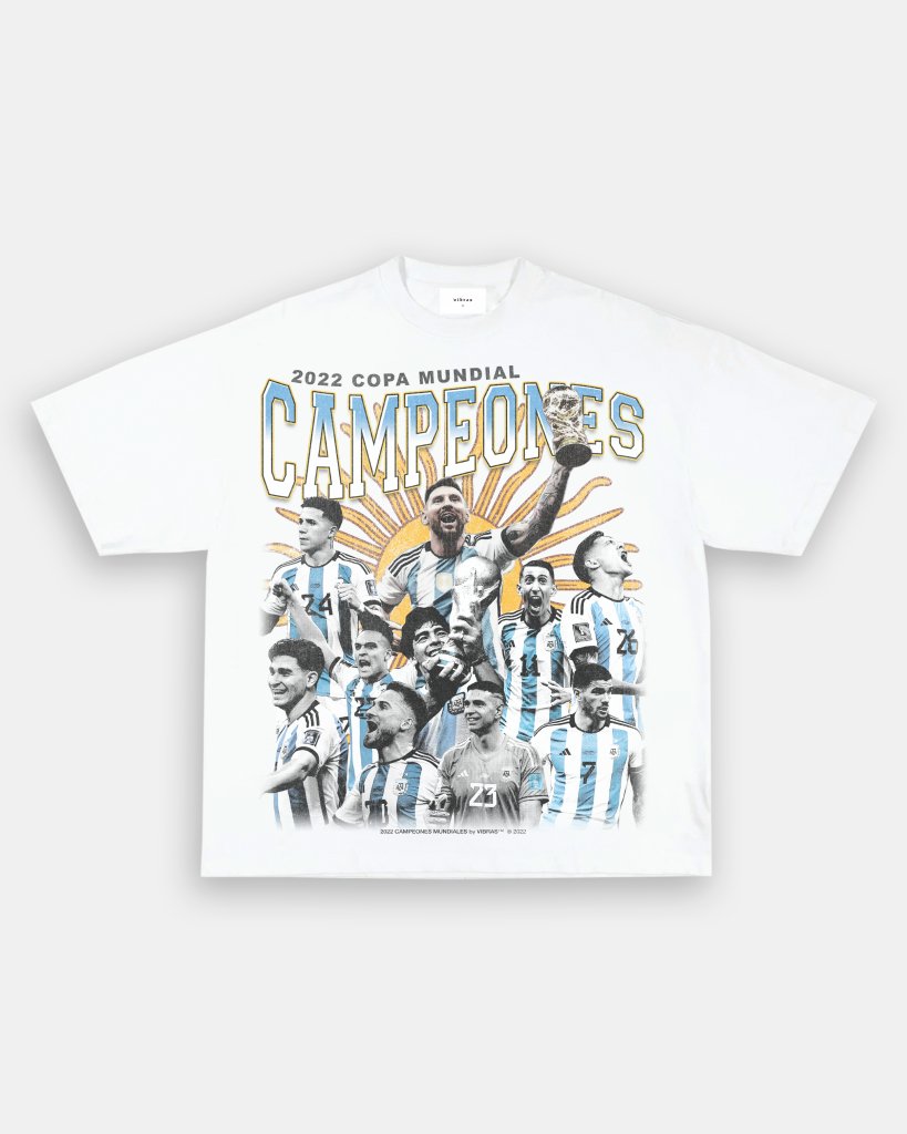 2022 CAMPEONES MUNDIALES TEE Hoodie, Sweatshirt | CoreVibeTees.com (Image 2)