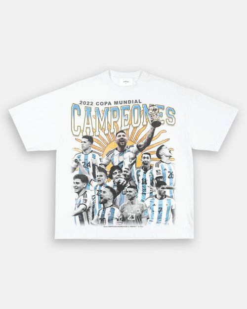 2022 CAMPEONES MUNDIALES TEE Hoodie, Sweatshirt | CoreVibeTees.com (Image 2)