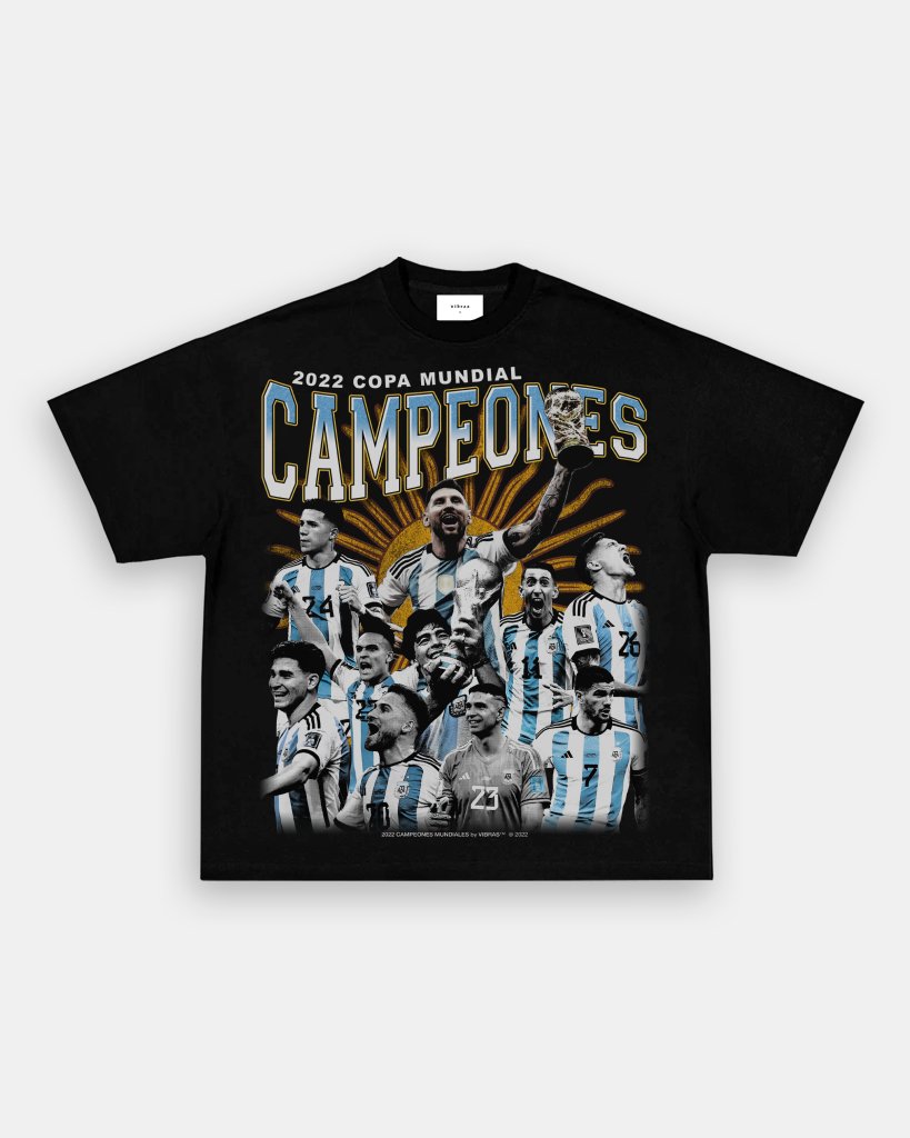 2022 CAMPEONES MUNDIALES TEE Hoodie, Sweatshirt | CoreVibeTees.com (Image 4)