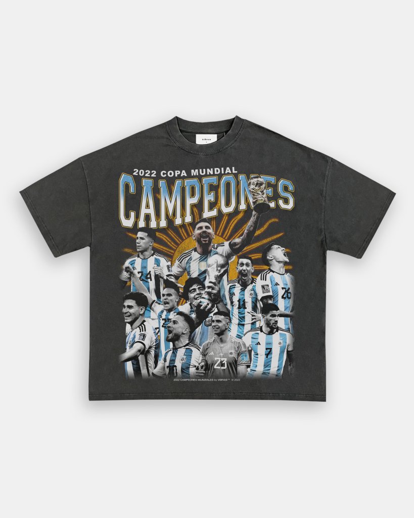 2022 CAMPEONES MUNDIALES TEE Hoodie, Sweatshirt | CoreVibeTees.com (Image 1)