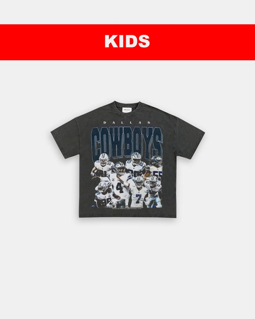 2022 COWBOYS - KIDS TEE Hoodie, Sweatshirt | CoreVibeTees.com (Image 1)