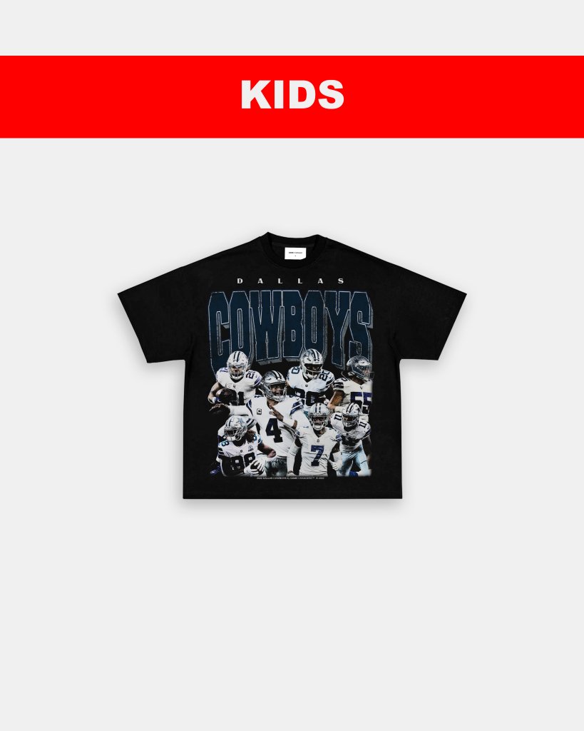 2022 COWBOYS - KIDS TEE Hoodie, Sweatshirt | CoreVibeTees.com (Image 3)