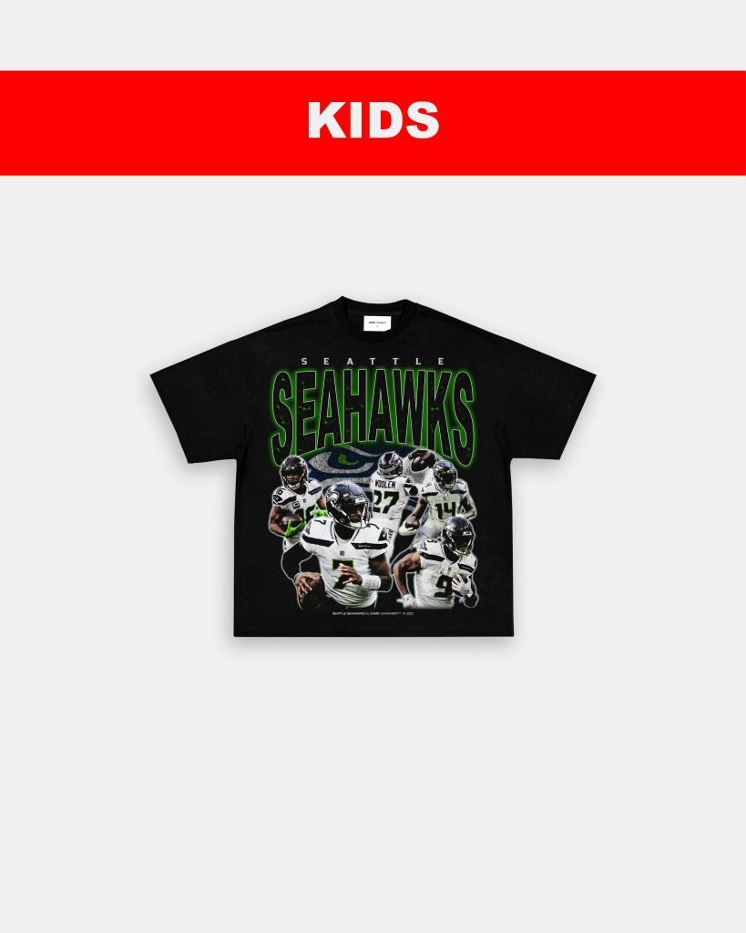 2022 SEAHAWKS - KIDS TEE Hoodie, Sweatshirt | CoreVibeTees.com (Image 3)