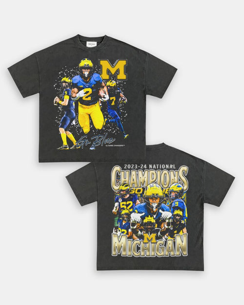 2023-24 NATIONAL CHAMPS - MICHIGAN TEE - [DS] Hoodie, Sweatshirt | CoreVibeTees.com (Image 1)