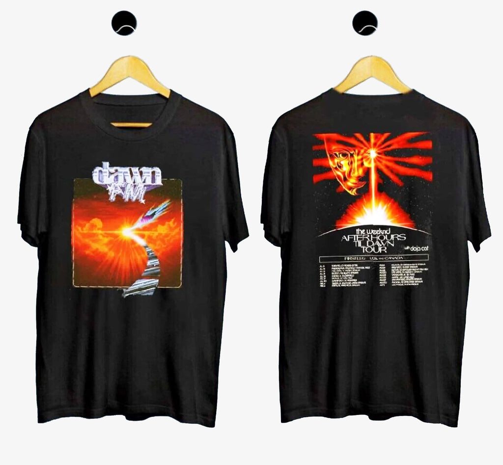 The Weeknd Shirt After Hours Til Dawn Tour 2022 Double Sided T-shirt Hoodie, Sweatshirt | CoreVibeTees.com
