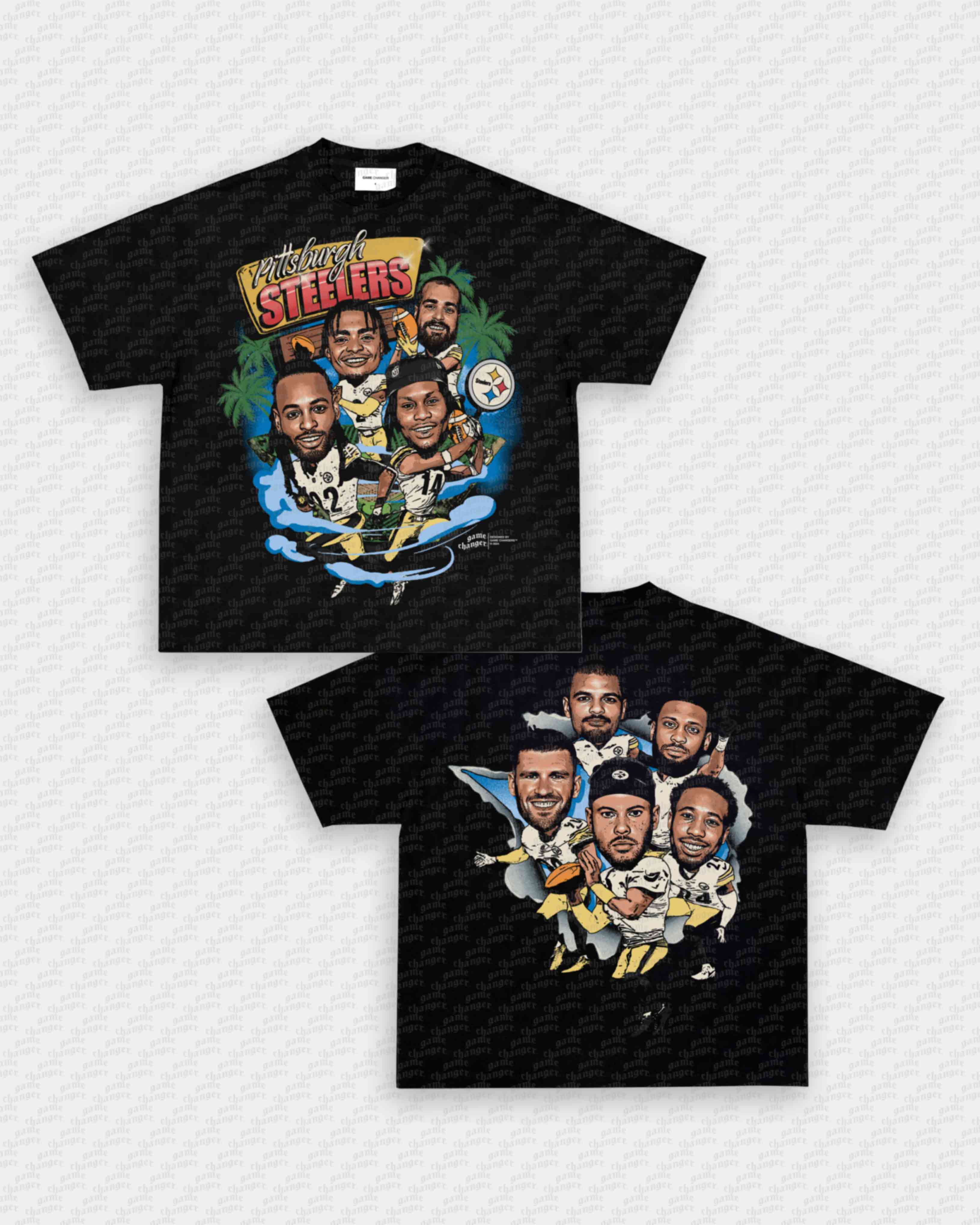2024 BIG HEAD STEELERS TEE - [DS] Hoodie, Sweatshirt | CoreVibeTees.com (Image 1)