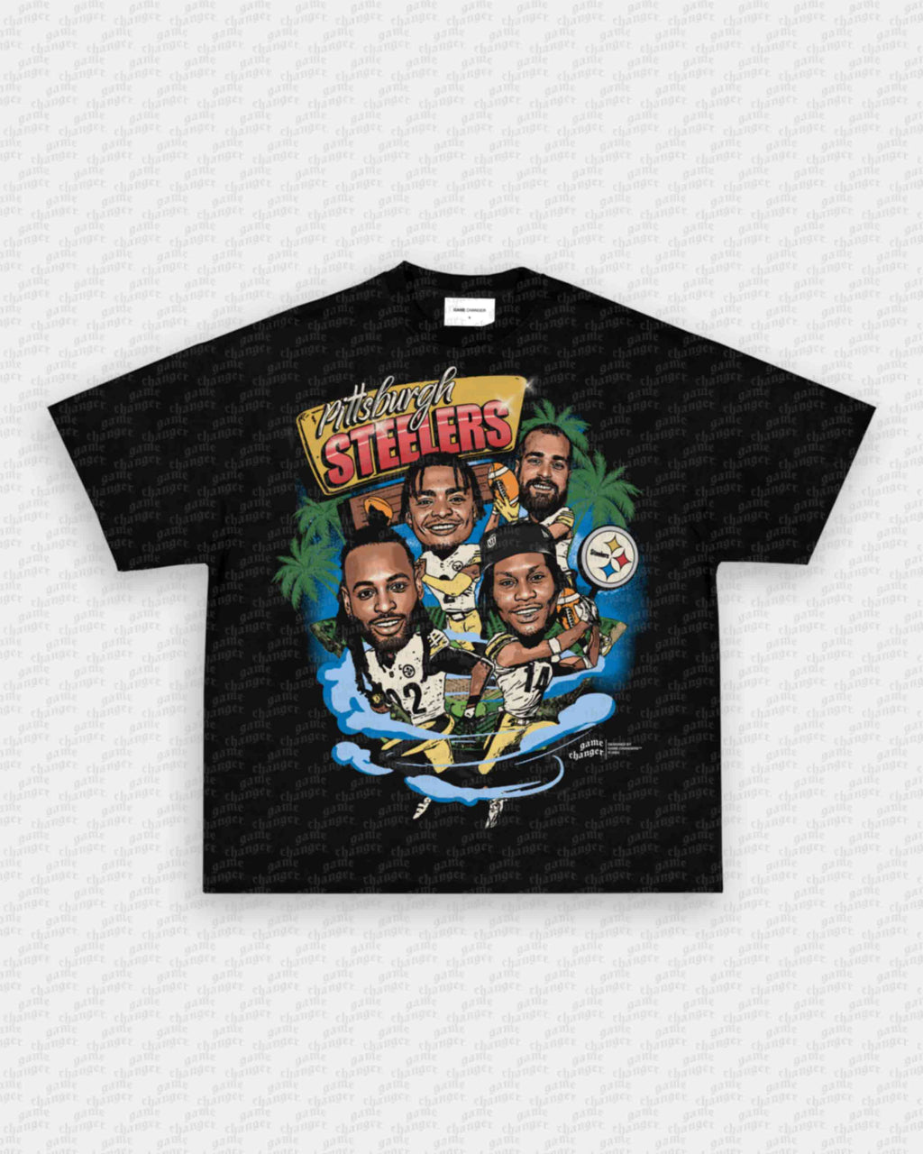 2024 BIG HEAD STEELERS V2 TEE Hoodie, Sweatshirt | CoreVibeTees.com (Image 2)