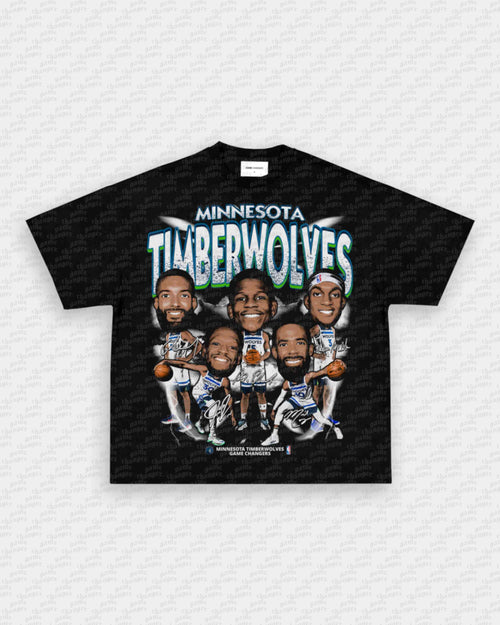 2024 BIG HEAD TIMBERWOLVES TEE Hoodie, Sweatshirt | CoreVibeTees.com (Image 1)