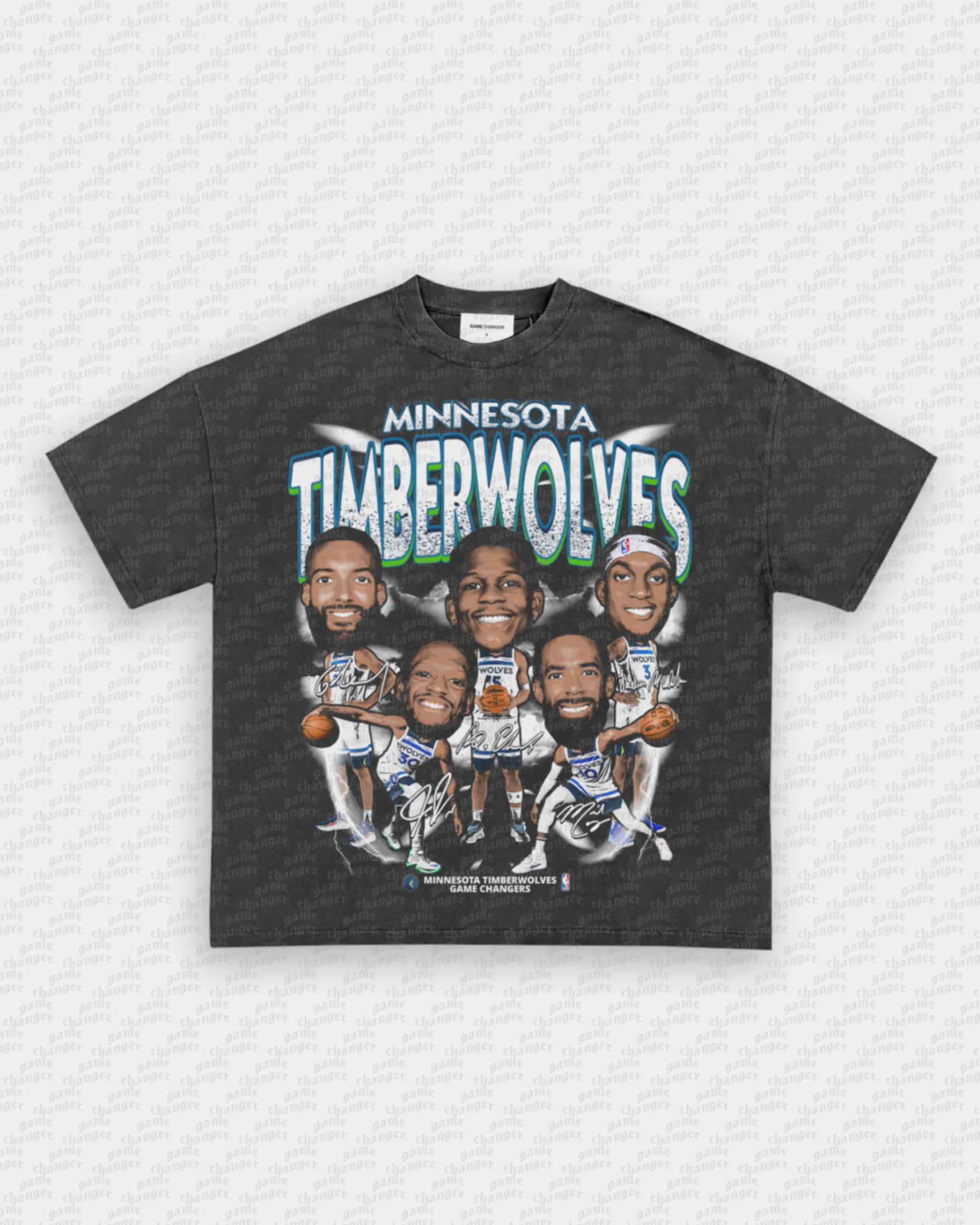 2024 BIG HEAD TIMBERWOLVES TEE Hoodie, Sweatshirt | CoreVibeTees.com (Image 2)