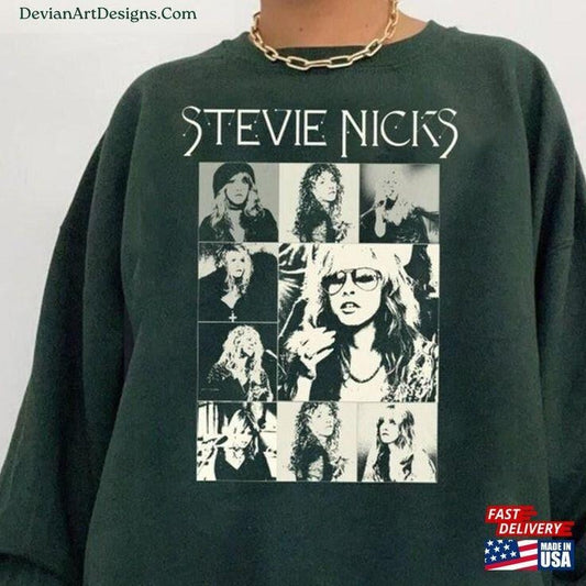 2024 Stevie Nicks Live In Concert Sweatshirt Vintage Fan Gifts Sweatshirt