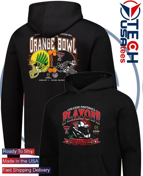 2025-2026 College Football Playoff Texas Tech Red Raiders helmet shirt