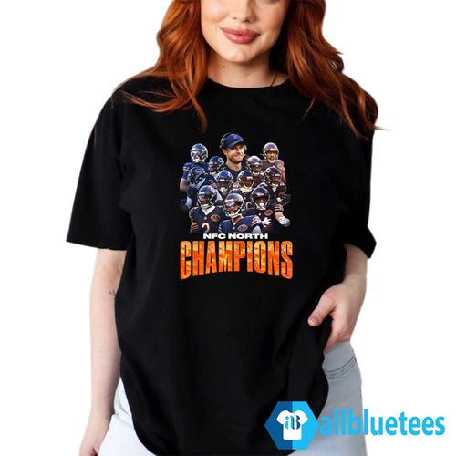 2025 Bears NFC North Champions Shirt