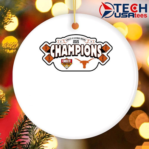 2025 Cheez-It Citrus Bowl Champions Texas Longhorns logo shirt