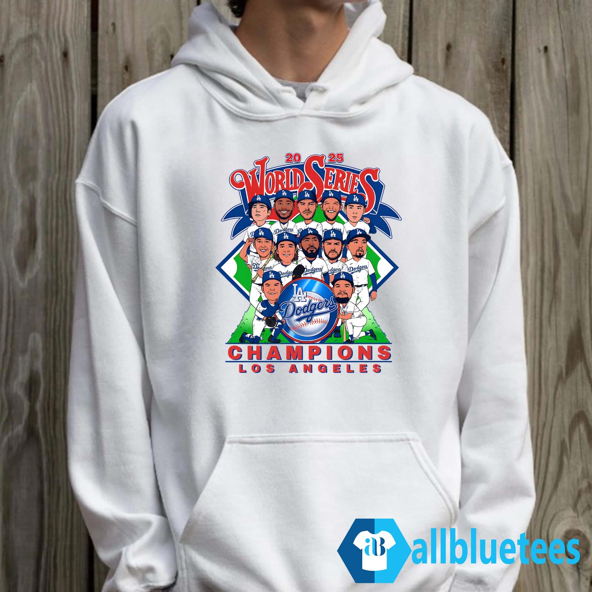 2025 World Series Champions Los Angeles Caricature Shirt