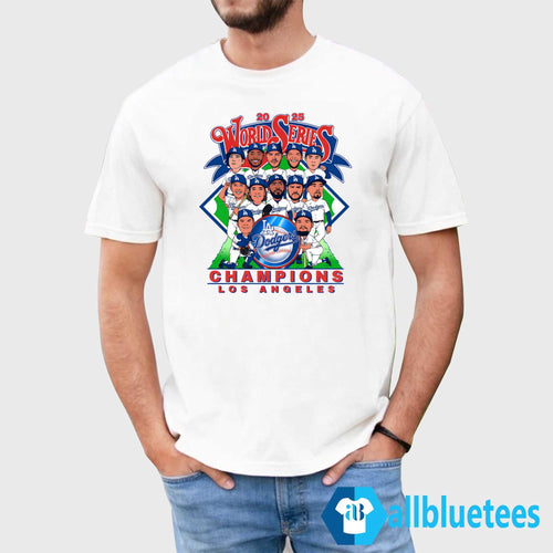 2025 World Series Champions Los Angeles Caricature Shirt