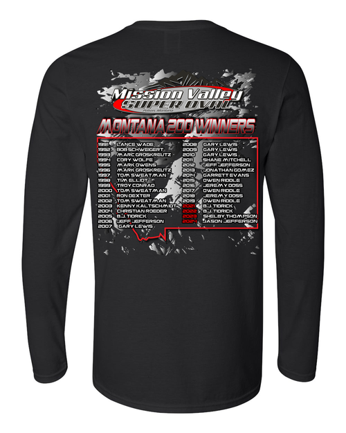 2025 Montana 200 Long Sleeve T-Shirt Hoodie, Sweatshirt | CoreVibeTees.com (Image 2)