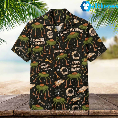 2026 Project Hail Mary Alien Amaze Hawaiian Shirt