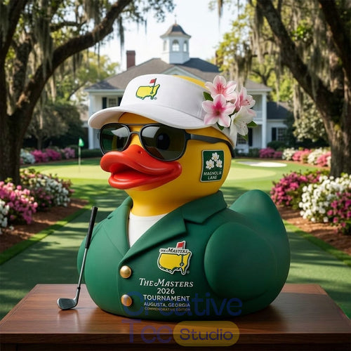 2026 Augusta Golf Masters Tournament Resin Duck