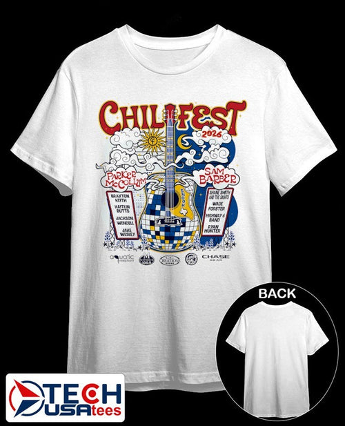 2026 Chilifest Lineup Parker McCollum and Sam Barber shirt