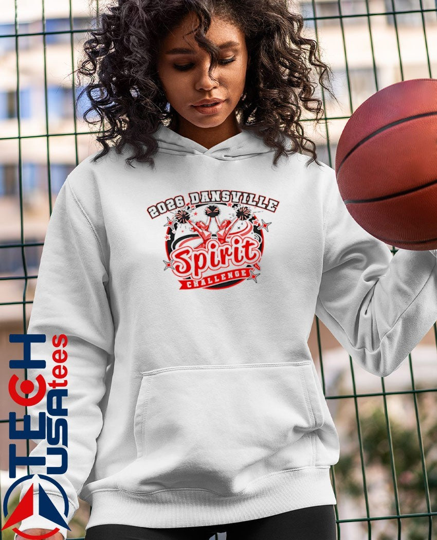 2026 Dansville Spirit Challenge logo shirt