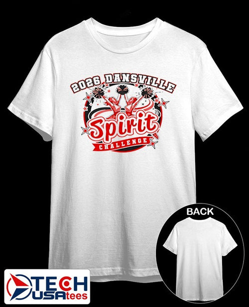2026 Dansville Spirit Challenge logo shirt