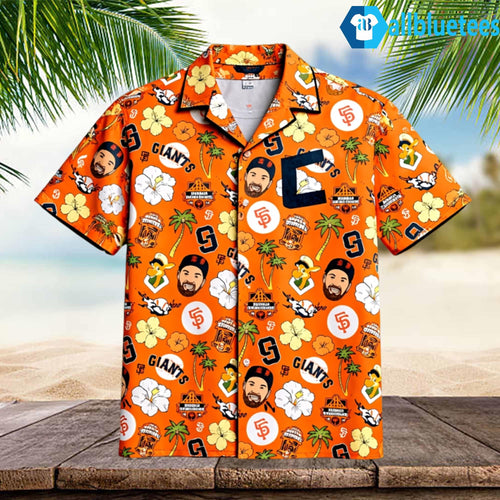 2026 Giants Brandon Belt Hawaiian Shirt Giveaway