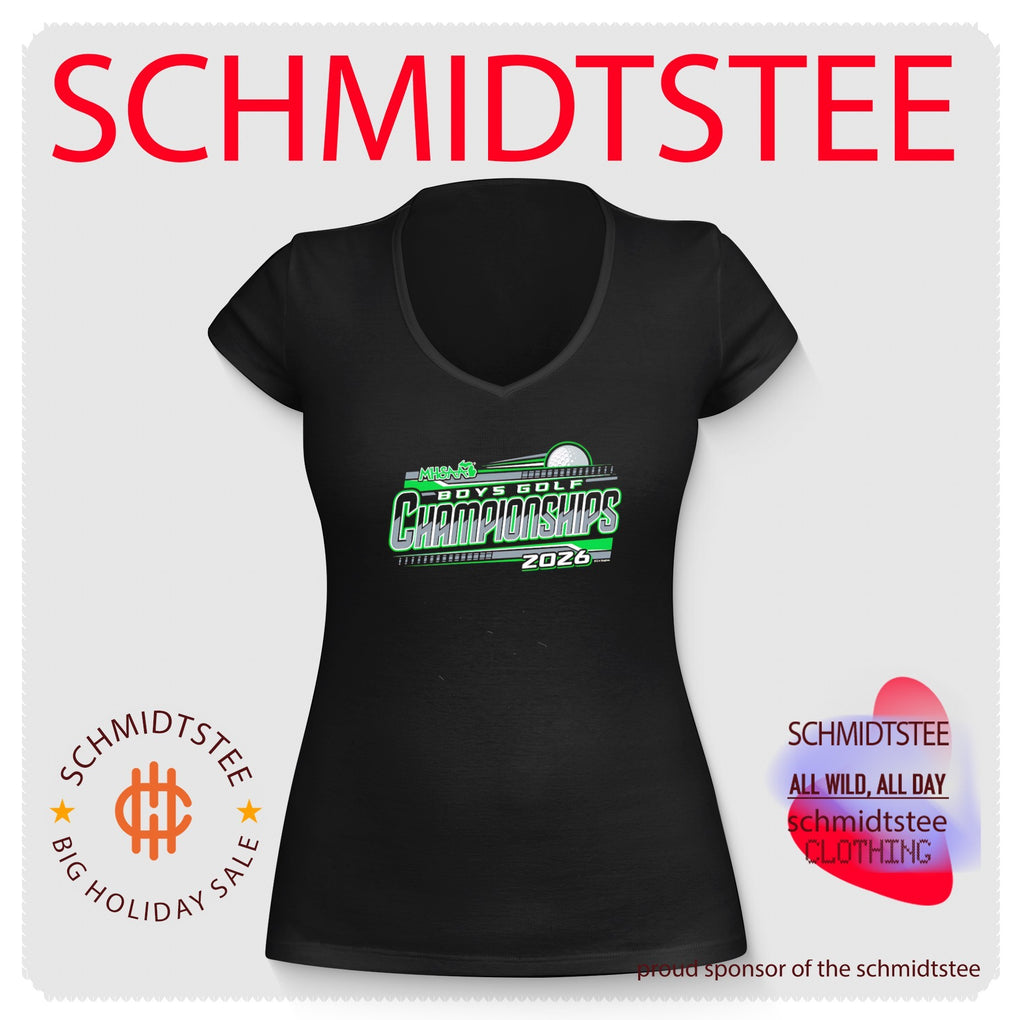 2026 MHSAA Boys Golf Championships logo shirt
