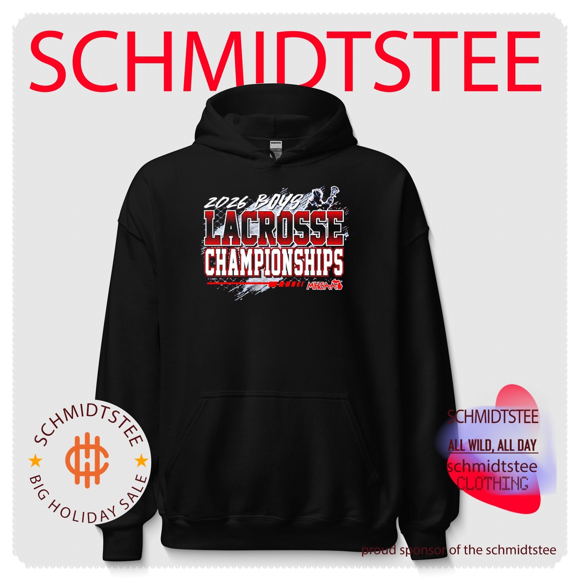 2026 MHSAA Boys Lacrosse Championships logo shirt