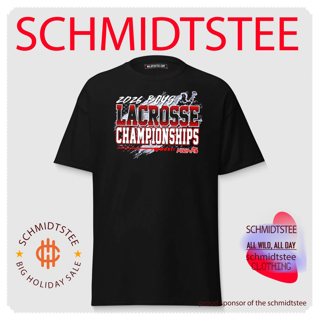 2026 MHSAA Boys Lacrosse Championships logo shirt