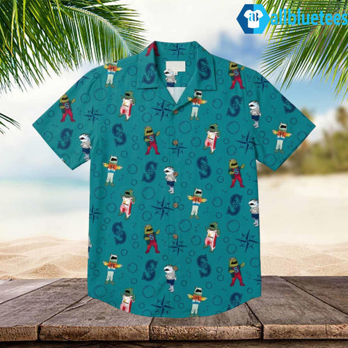 2026 Mariners Salmon Run Hawaiian Shirt Giveaway
