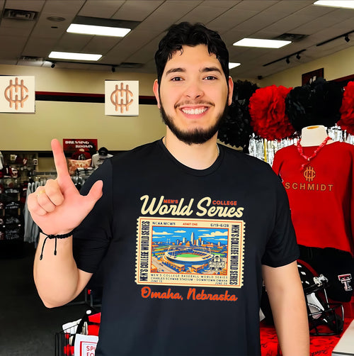 2026 Men’s College World Series Ticket shirt