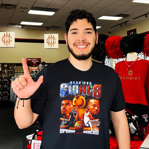 2026 NBA Finals Spurs vs Knicks graphic shirt