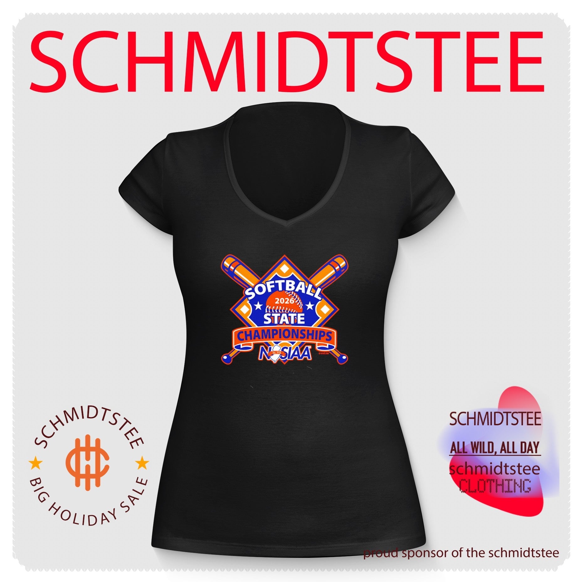 2026 NJSIAA Softball Championship logo shirt