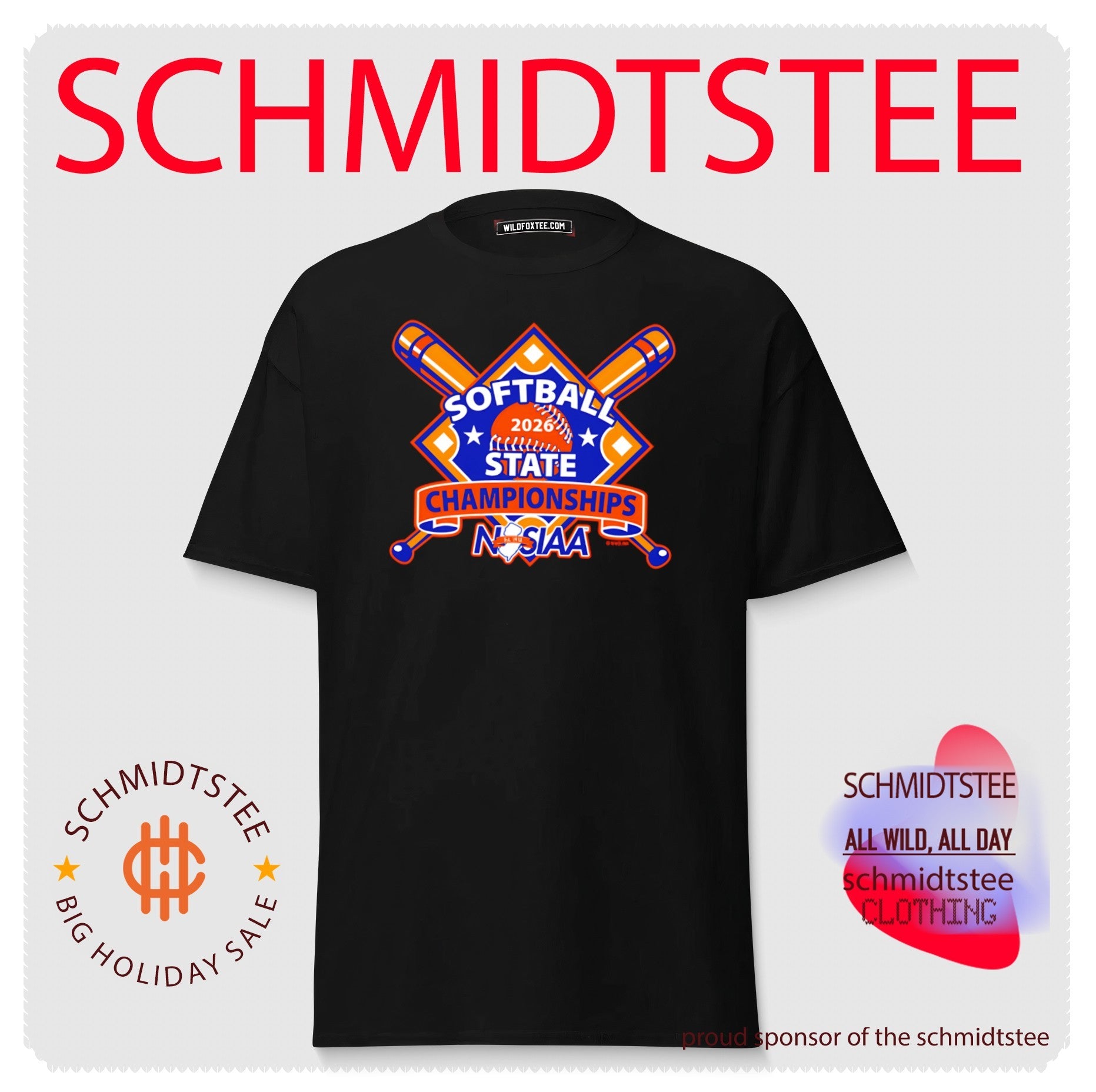 2026 NJSIAA Softball Championship logo shirt
