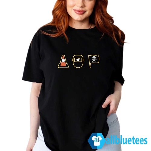 2026 Pirates Traffic Cone 3 Icons Shirt