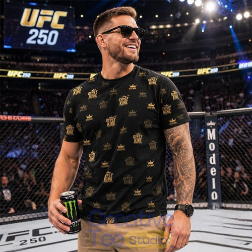 2026 Tyson Fury Gypsy King Crown Shirt At UFC 250