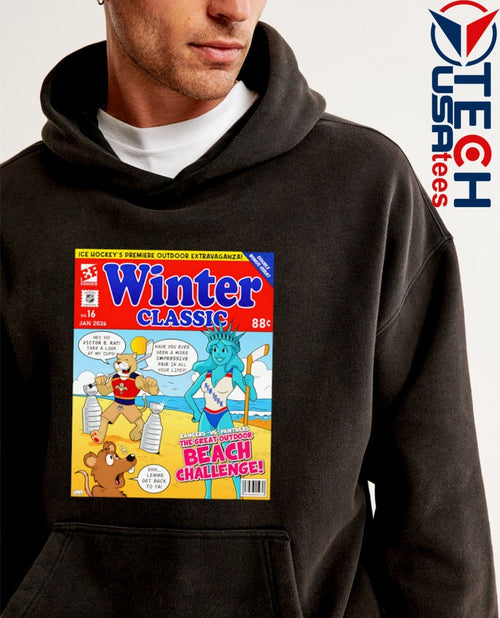 2026 Winter Classic Rangers vs Panthers the great outdoor beach challenge shirt