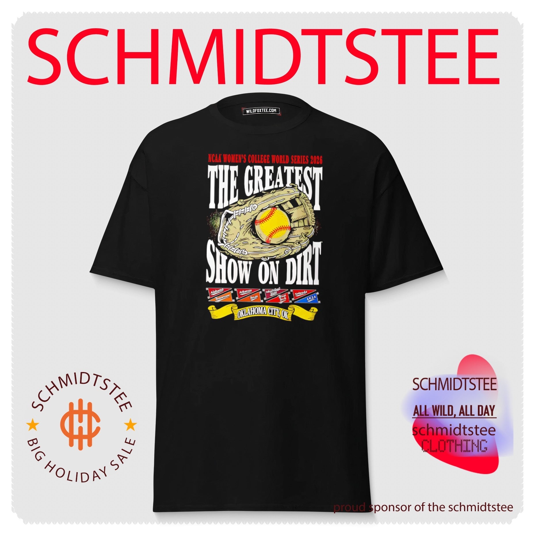 2026 Women’s College World Series The Greatest Show on Dirt shirt