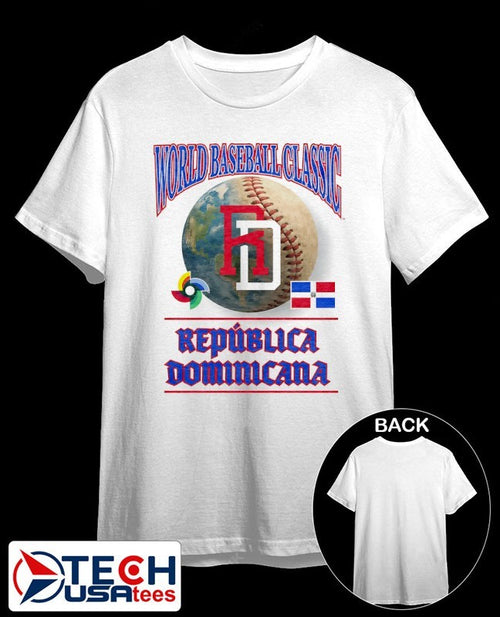 2026 World Baseball Classic Dominican Republic logo shirt