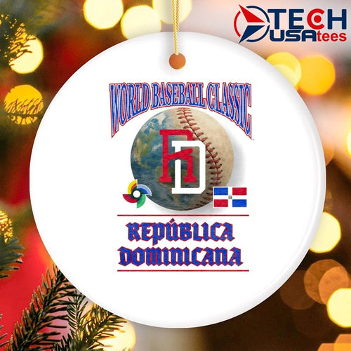 2026 World Baseball Classic Dominican Republic logo shirt