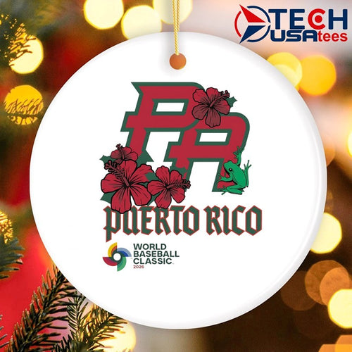2026 World Baseball Classic Puerto Rico logo shirt