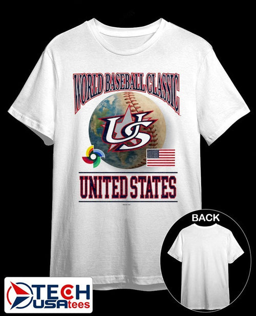2026 World Baseball Classic United States logo shirt