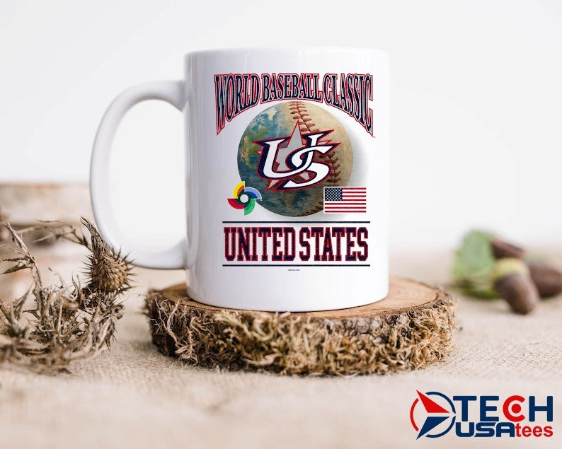 2026 World Baseball Classic United States logo shirt