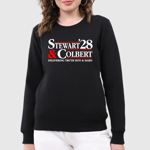 2028 Stewart Colbert Delivering Truth Hot And Hard Shirt